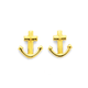 9ct Anchor Studs