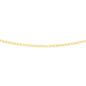 9ct Gold 40cm Solid Curb Chain