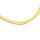9ct Gold 60cm Solid Flat Bevelled Curb Chain