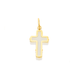 9ct Mother of Pearl Cross Charm