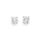 9ct White Gold Diamond Studs 2=.50ct