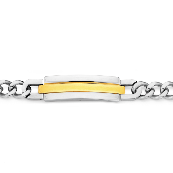 Chisel Stainless Steel 21cm ID Bracelet