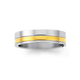 Chisel Stainless Steel Gold Tone Ring