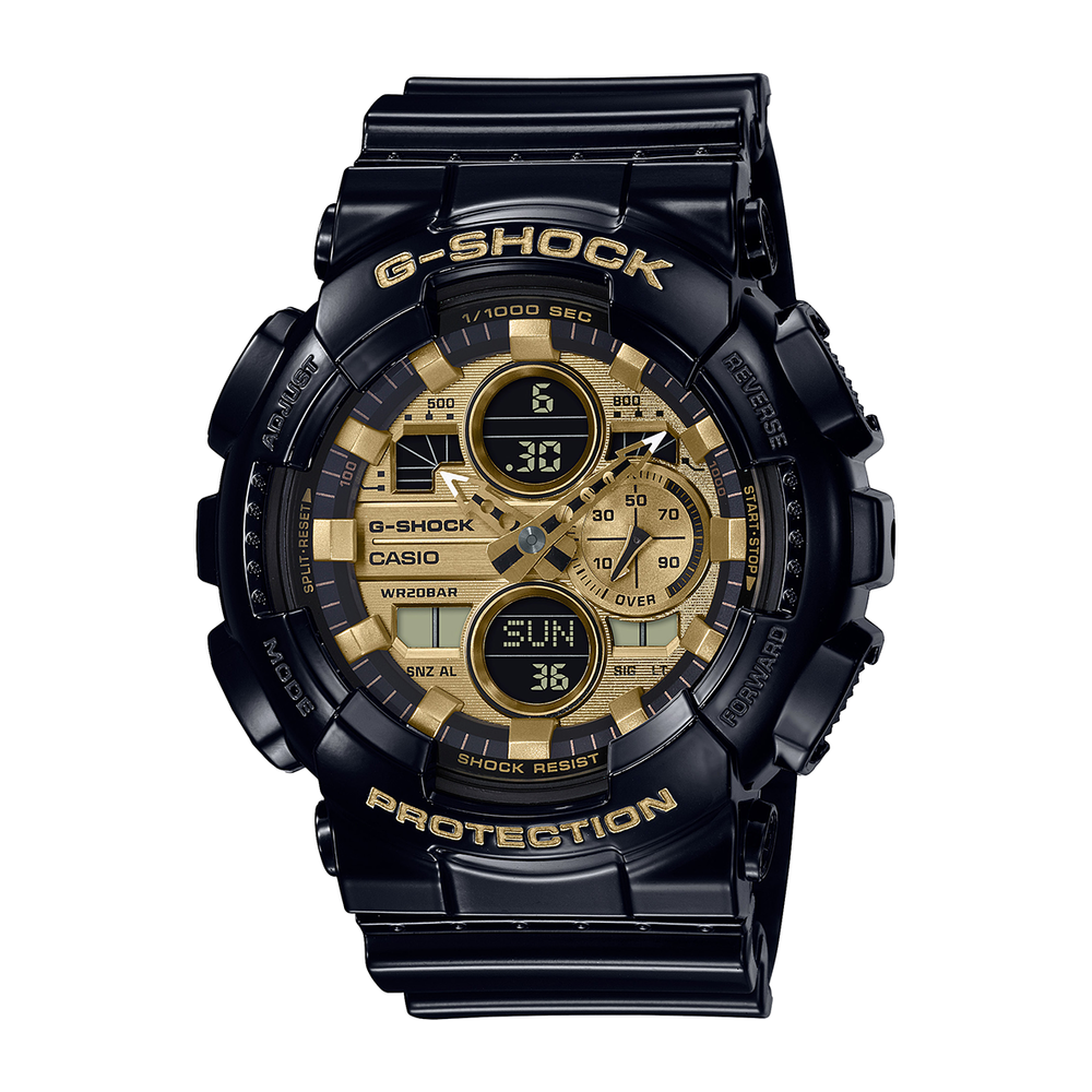 G-shock Metallic Edition Watch in Black Goldmark (NZ)