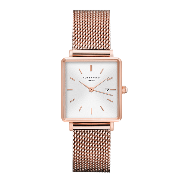 Rosefield The Boxy Rose Tone Ladies Watch