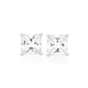 Sterling Silver 6mm Cubic Zirconia Studs