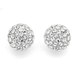Sterling Silver 8mm Crystal Studs