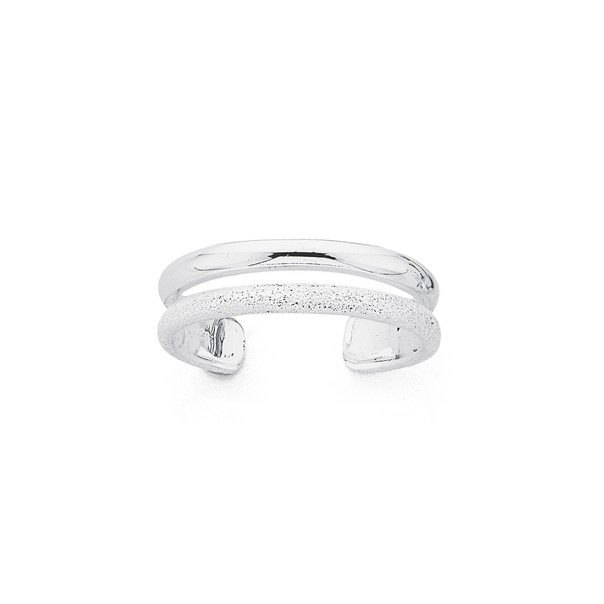 Sterling Silver Stardust Toe Ring
